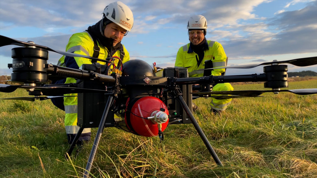 Unmanned Scandinavia's First Hydrogen Powered Flight - Nordic Unmanned