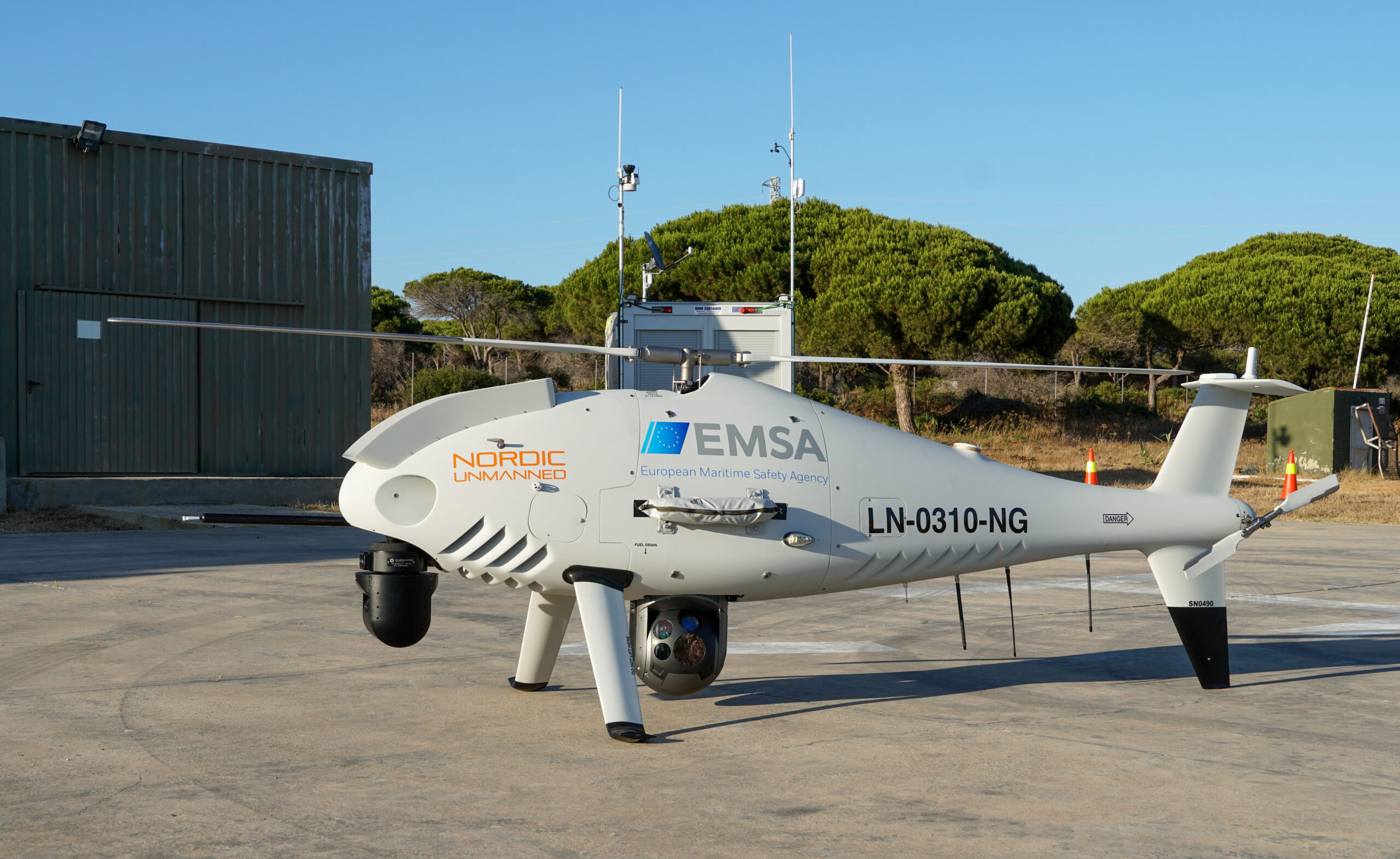 Drones for multipurpose maritime surveillance in the Strait of Gibraltar -